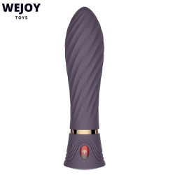 Double-layer Silicone Spiral Tulip Vibrator